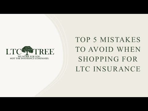 5 Mistakes to Avoid When Purchasing Long Term Care Insurance